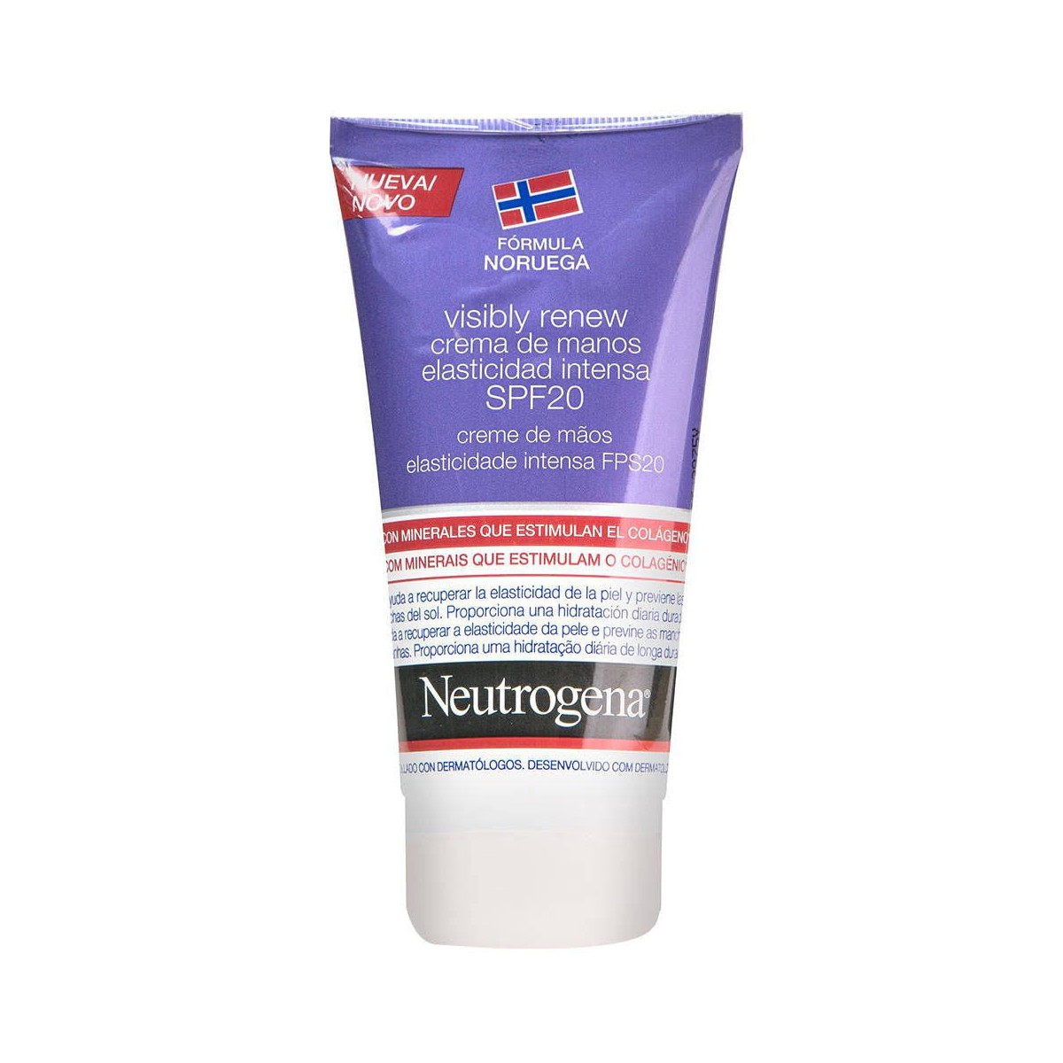 neutrogena crema manos visibly renew elasticidad intensa 75 ml