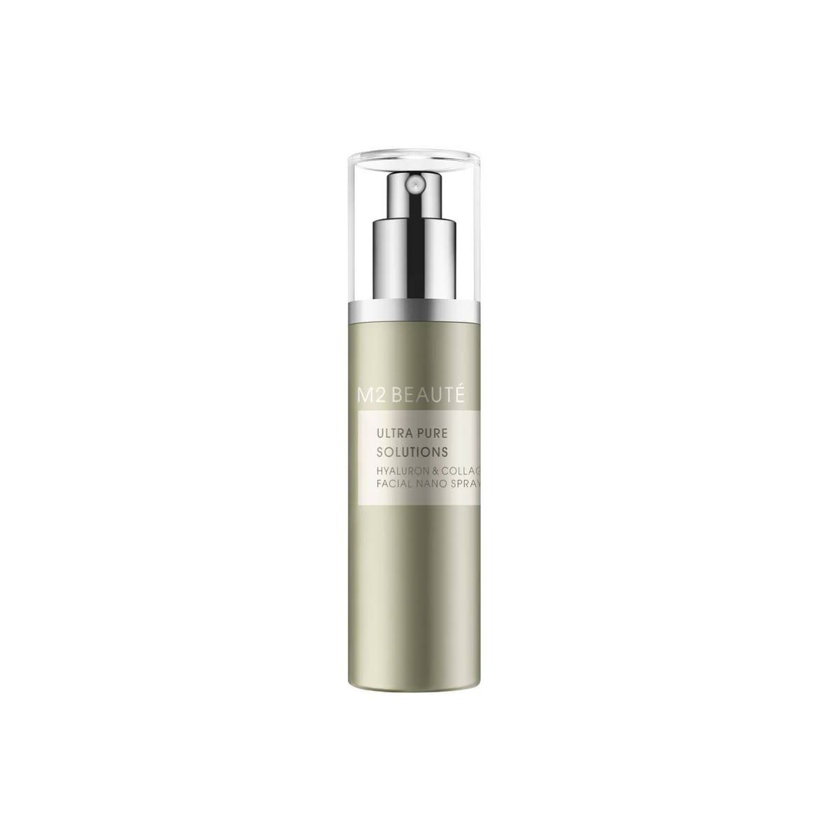 m2 beaute ultra pure solutions hyaluron collagen facial nano spray