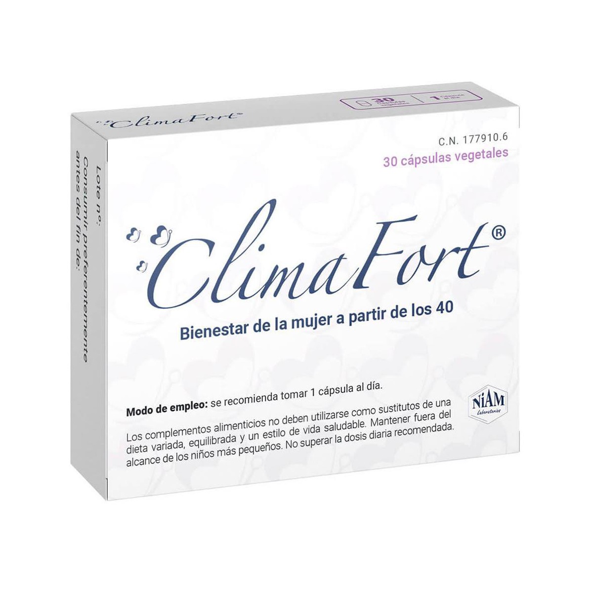 climafort menopausia 30 capsulas