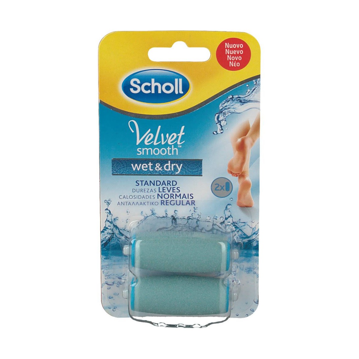 dr scholl recambio cabezales lima velvet smooth wet dry
