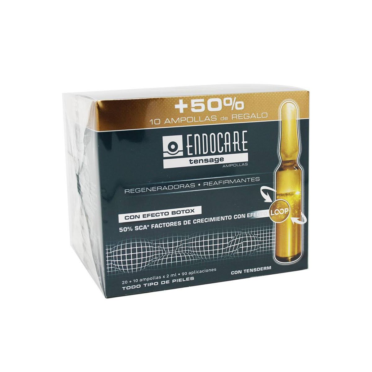 endocare tensage 20 ampollas de 2 ml