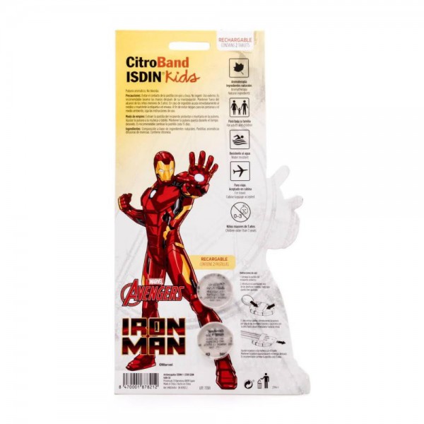 isdin citroband kids pulsera iron man