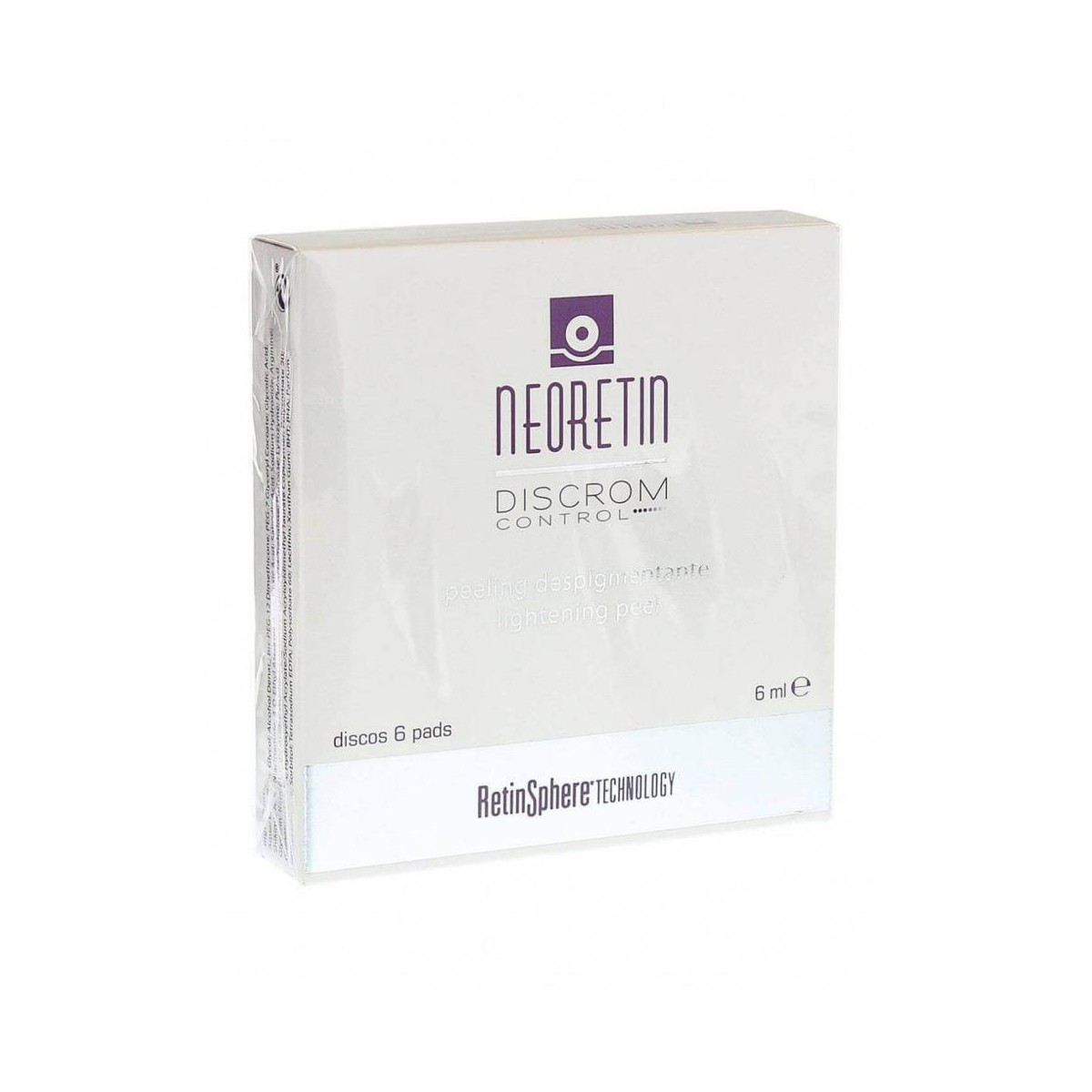 neoretin discrom control peeling despigmentante 6 discos