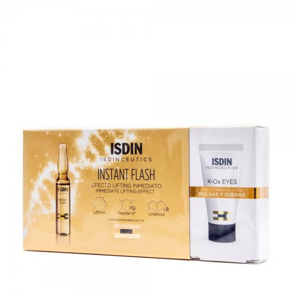 isdinceutics instant flash 5 ampollas