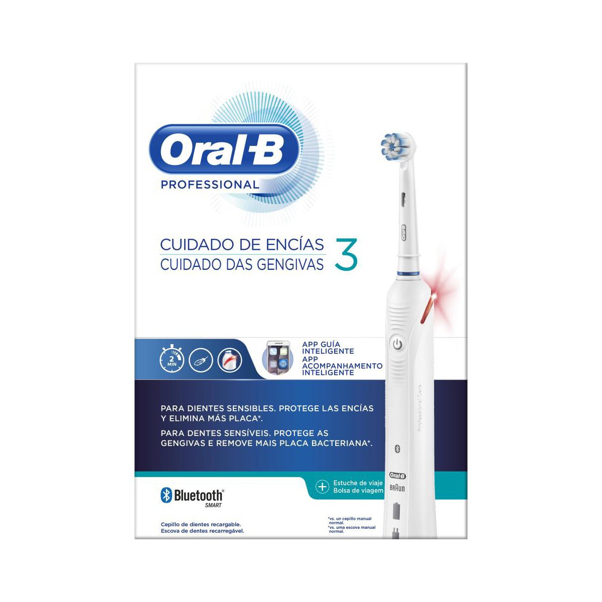 cepillo recargable oral b pro 3