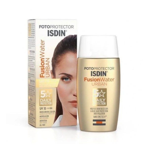isdin fotoprotector fusion water urban 50ml