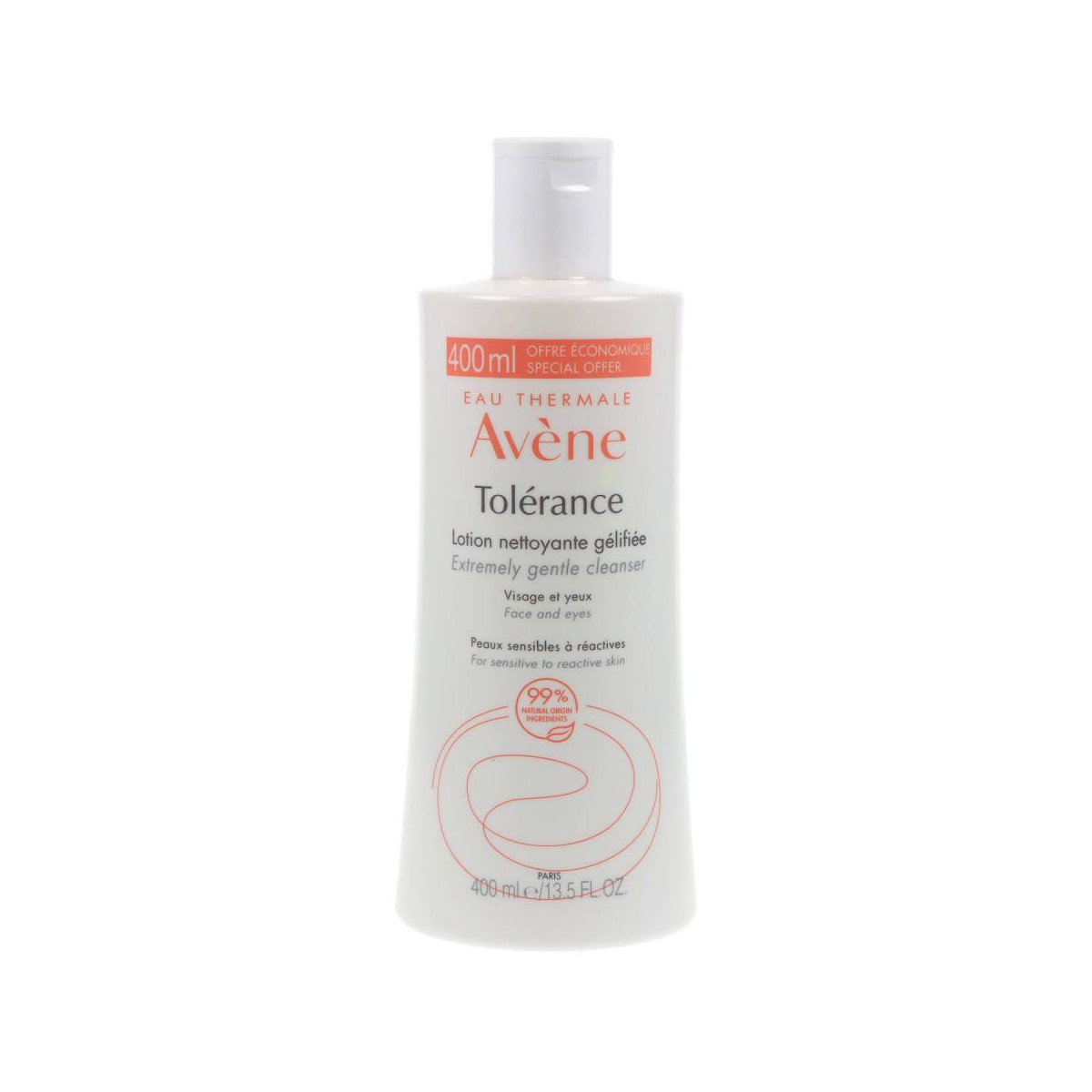 avene tolerance locion limpiadora gelificada 400 ml