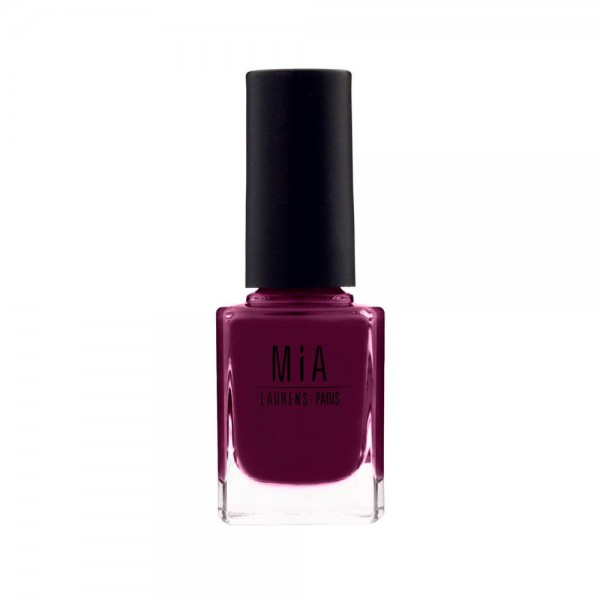 mia esmalte de unas burgundy 11 ml