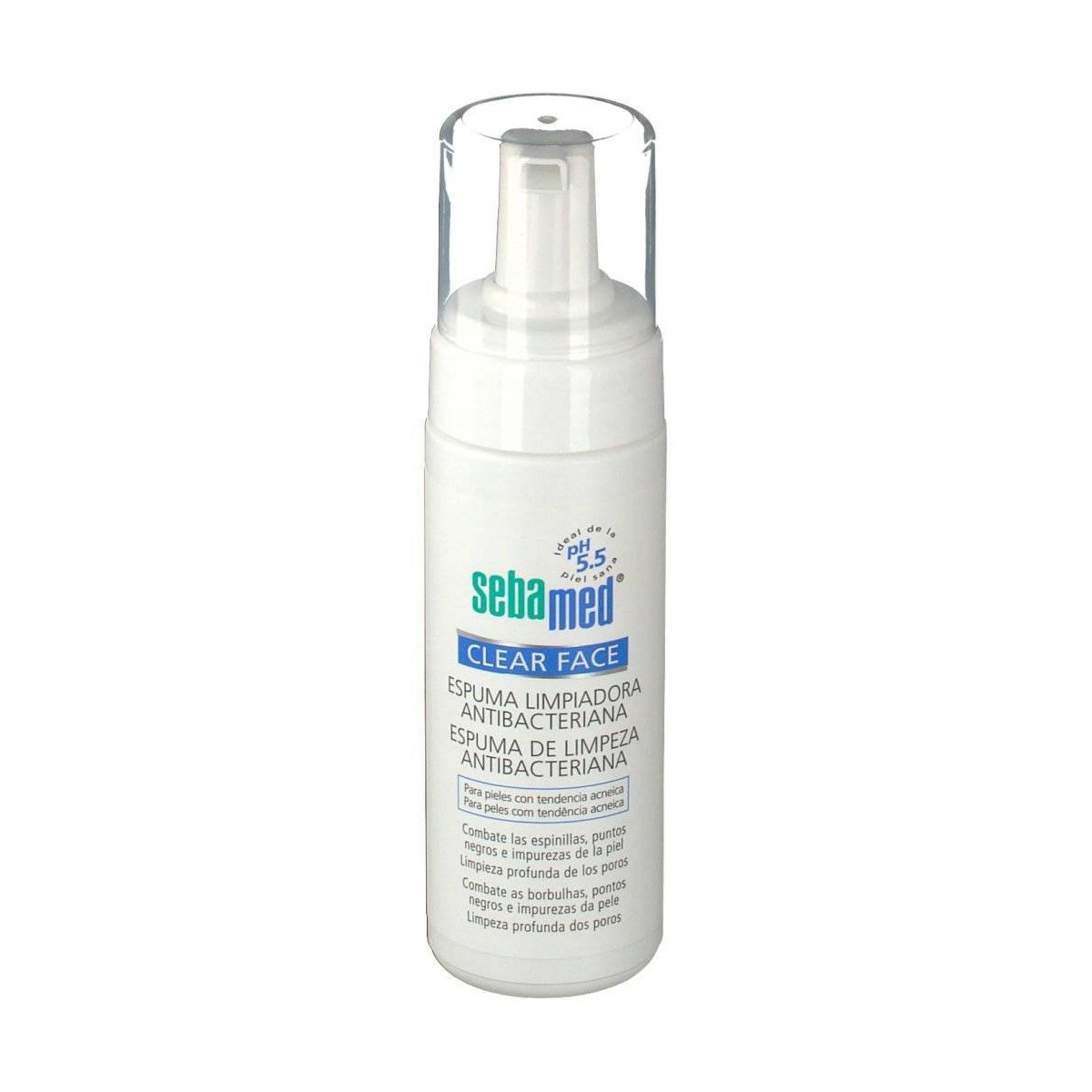 sebamed clear face espuma limpiadora 150 ml