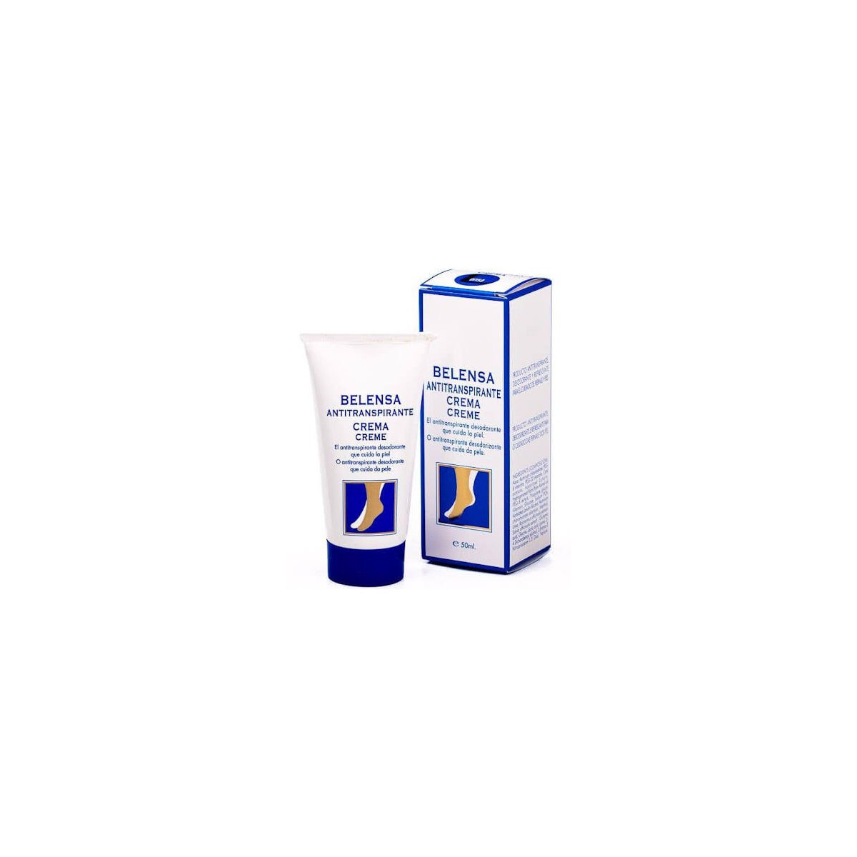 belensa antitranspirante pies crema 50 ml