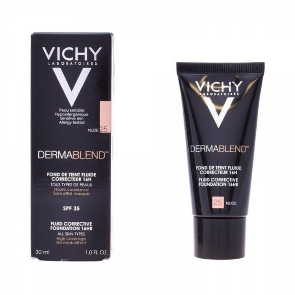 vichy dermablend fondo de maquillaje corrector 25 nude 30ml