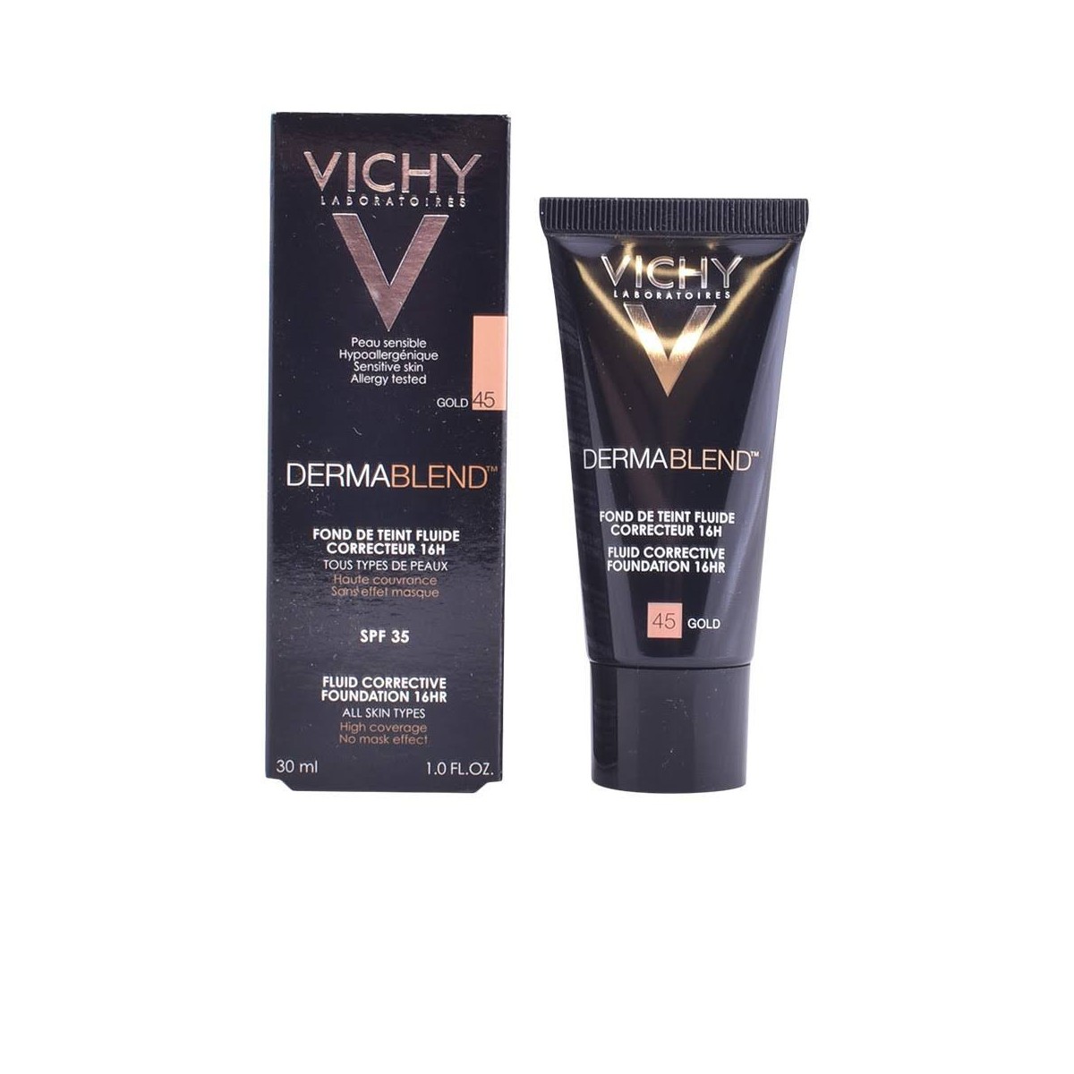 dermablend vichy maquillaje 45 gold 30 ml