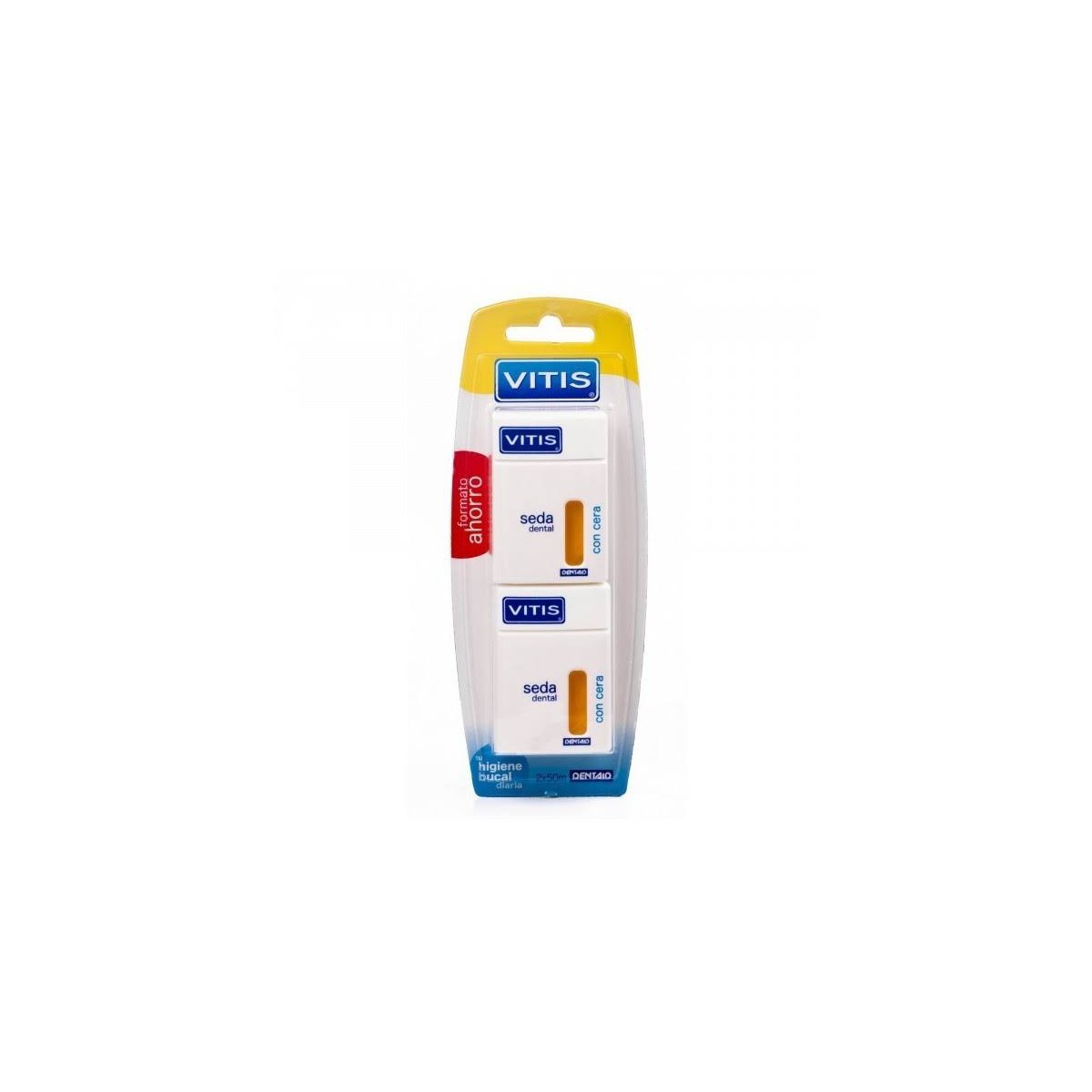 vitis duplo seda dental con cera