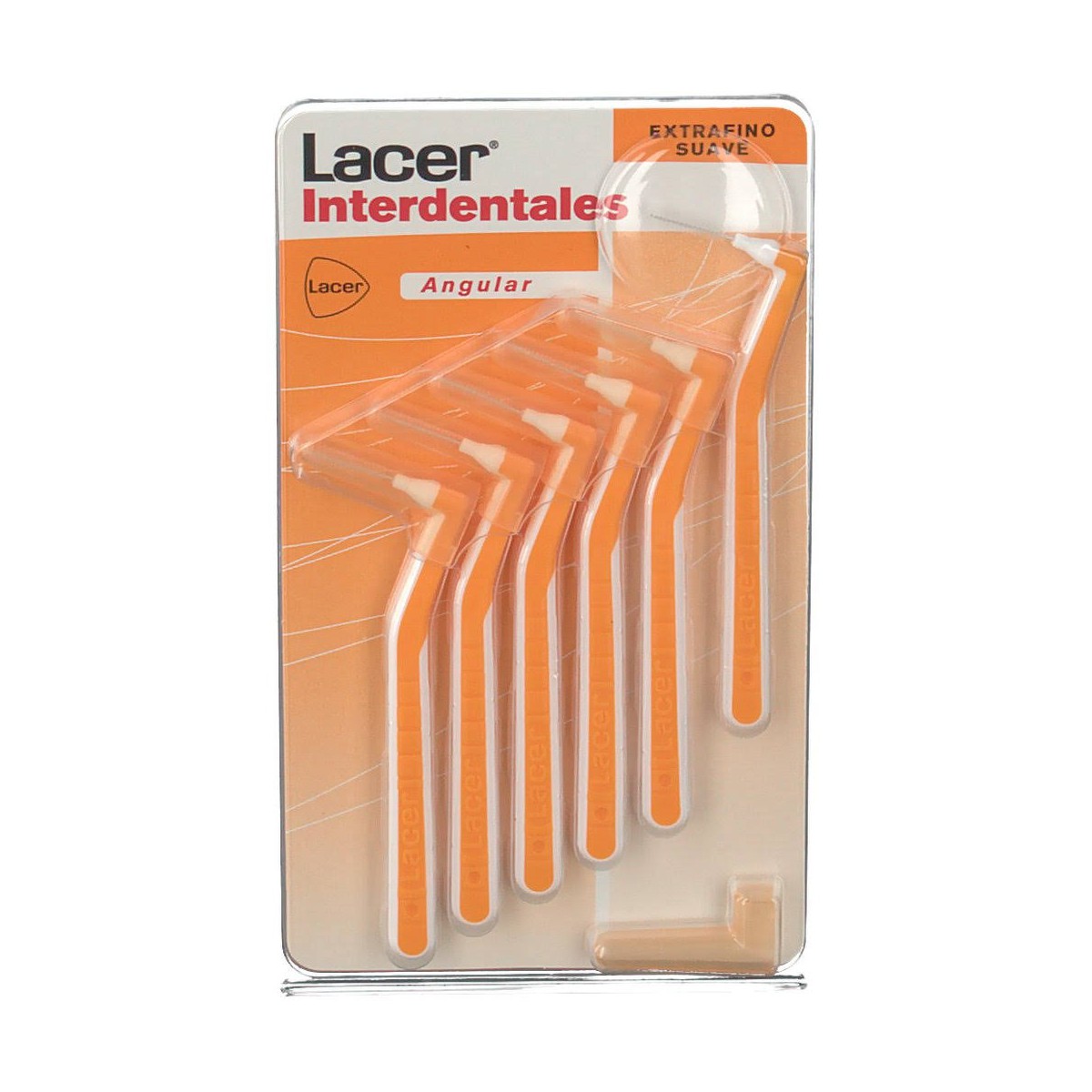 lacer cepillo interdental extrafino suave angular