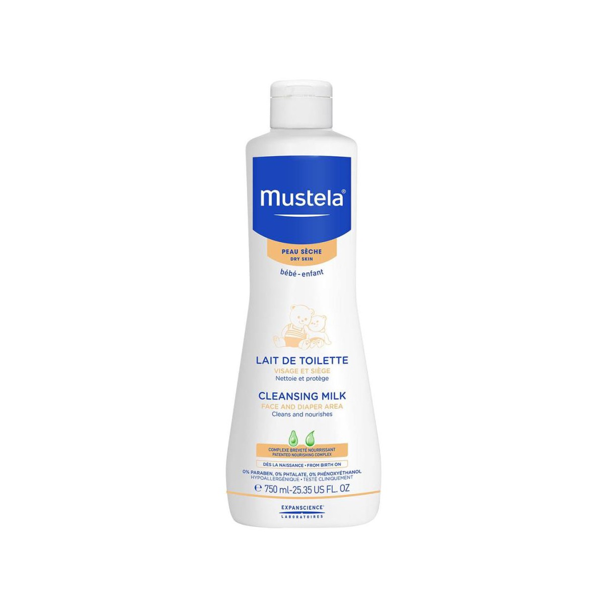 mustela locion limpiadora 750ml