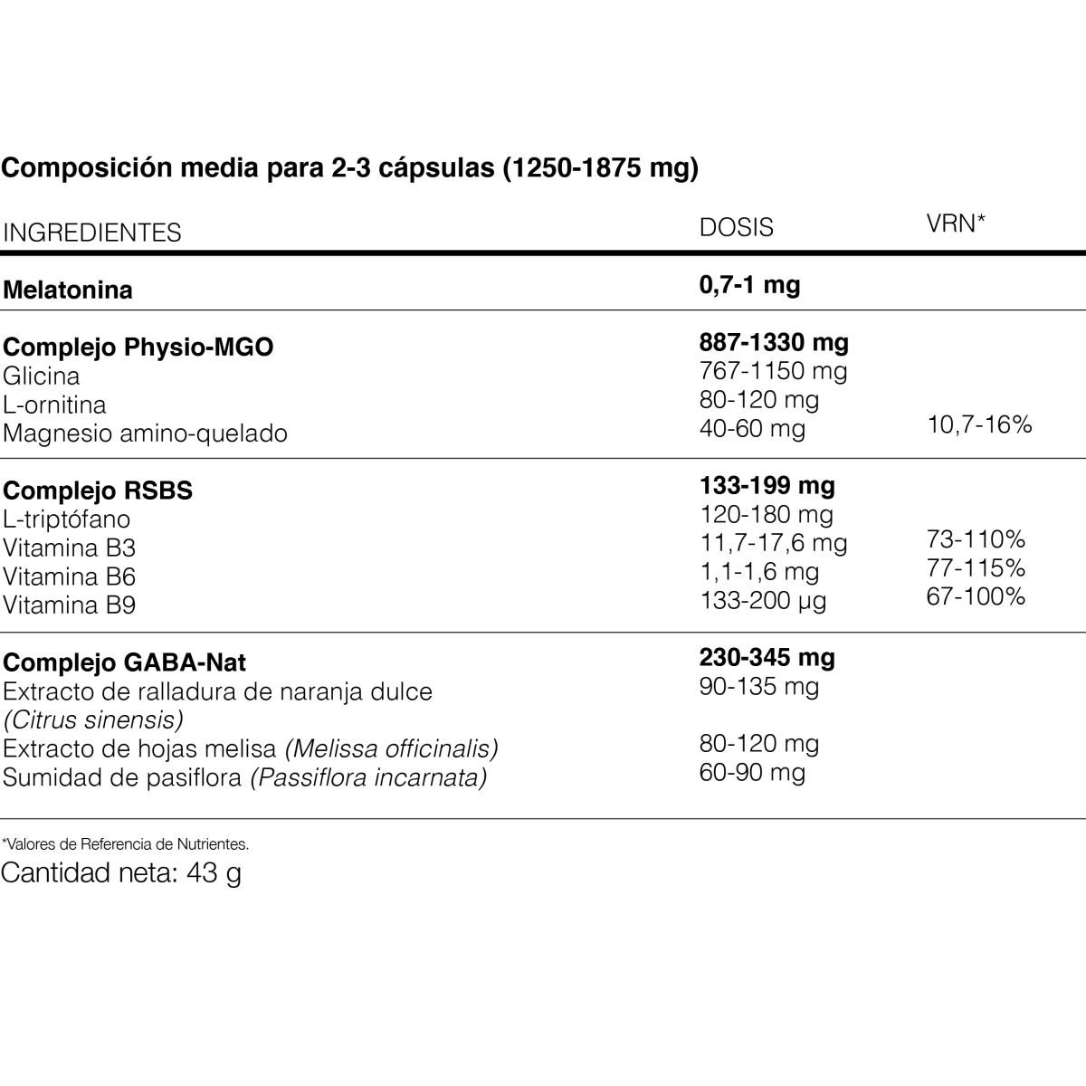 NHCO AMINOSLEEP