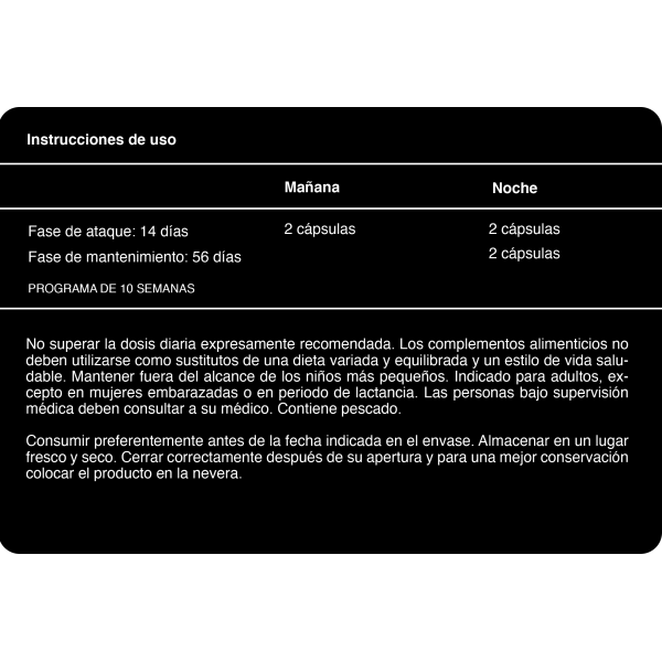 AMINOHAIR  168 CAPSULAS