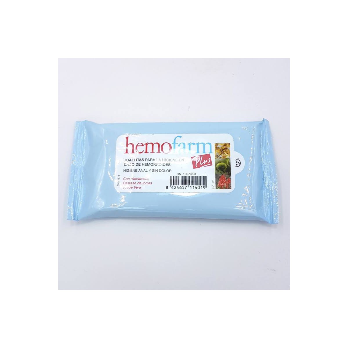 hemofarm plus 60 toallitas
