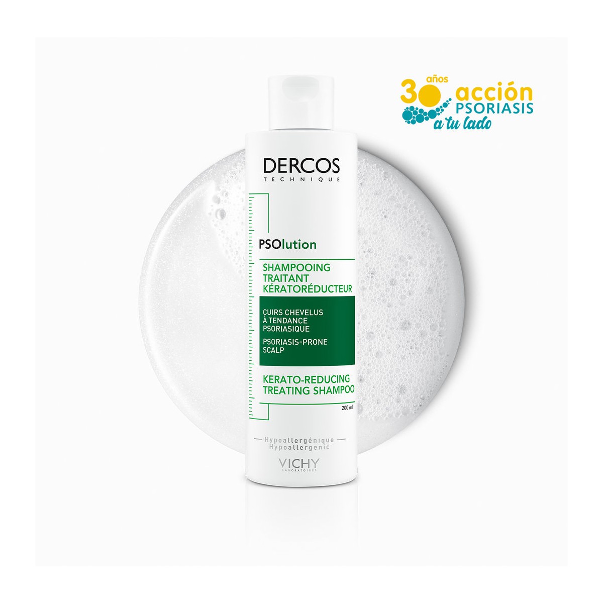 DERCOS CHAMPU KERATORREDUCTOR PSOLUTION  1 TUBO...