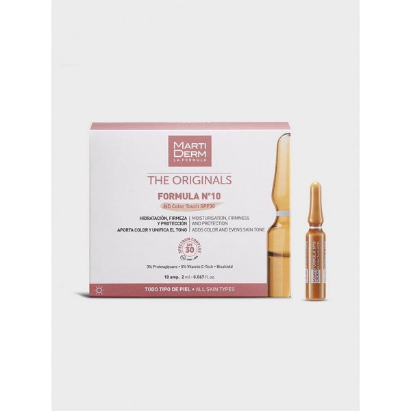MARTIDERM FORMULA Nº 10 HD COLOR TOUCH SPF 30  10...