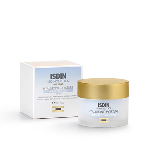 ISDINCEUTICS HYALURONIC MOISTURE CREAM PIEL NORMAL Y SECA...