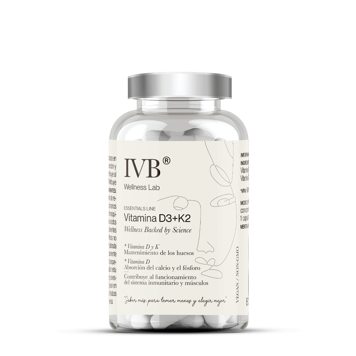 VITAMINA D3+K2 60 CÁPSULAS