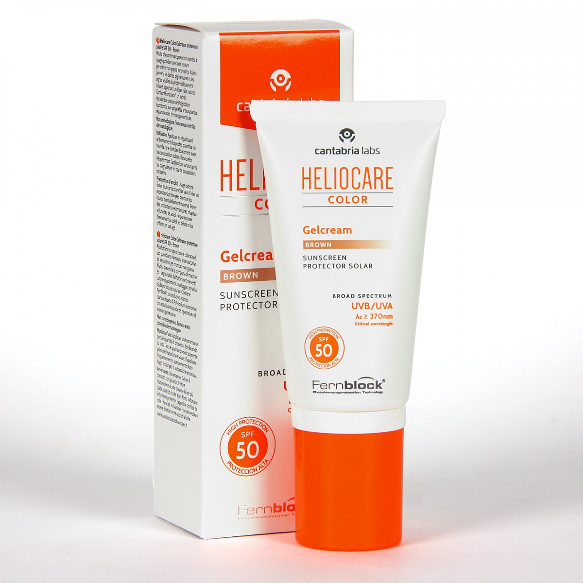 Heliocare gelcream color brown
