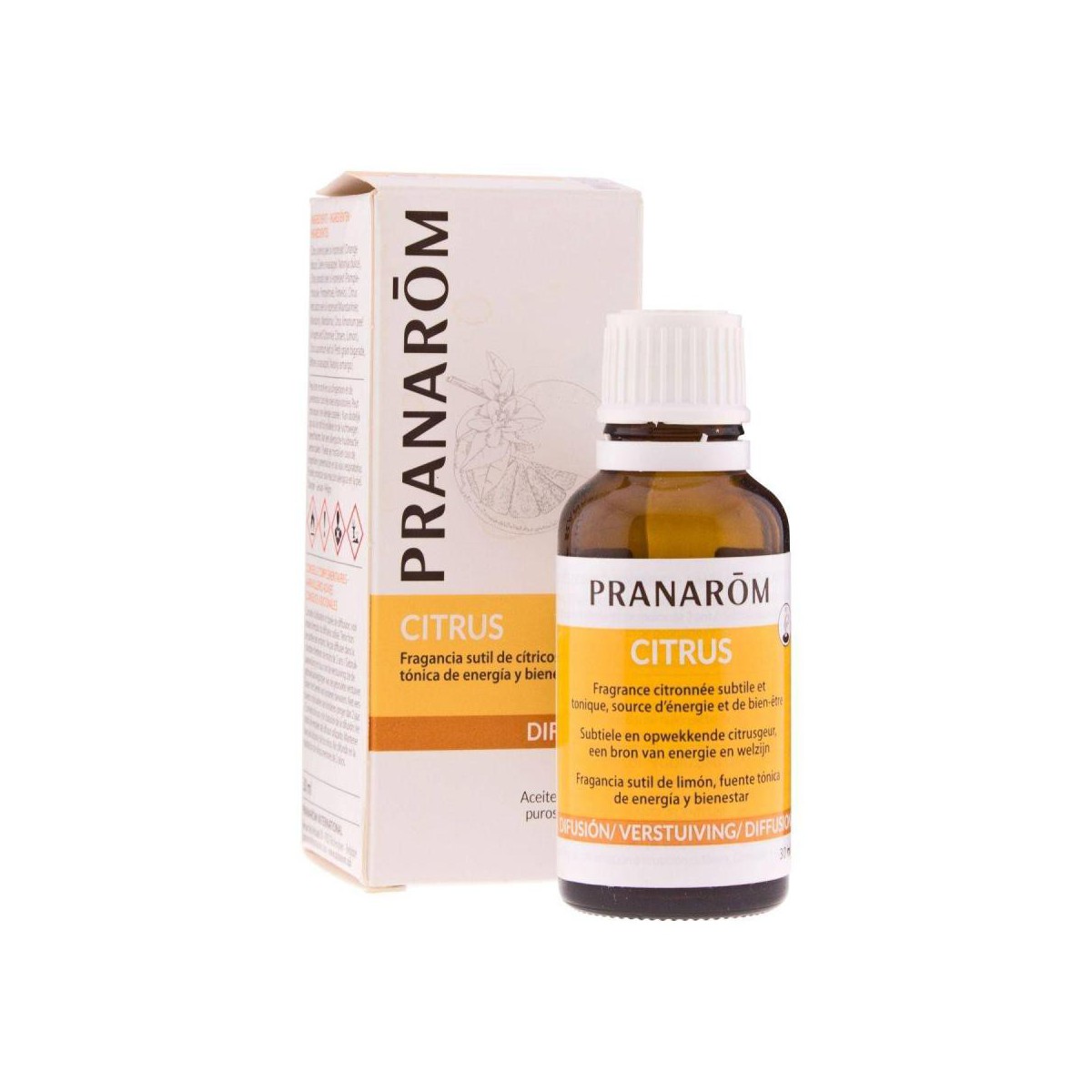 pranarom citrico tonificante 30 ml