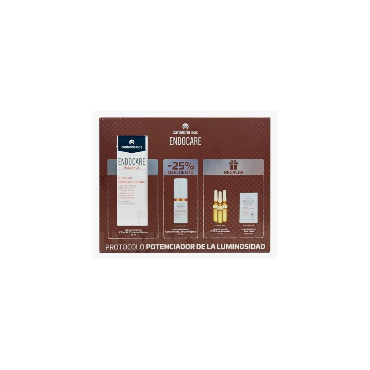 PACK ENDOCARE EDAFENCE + CONTORNO DE OJOS