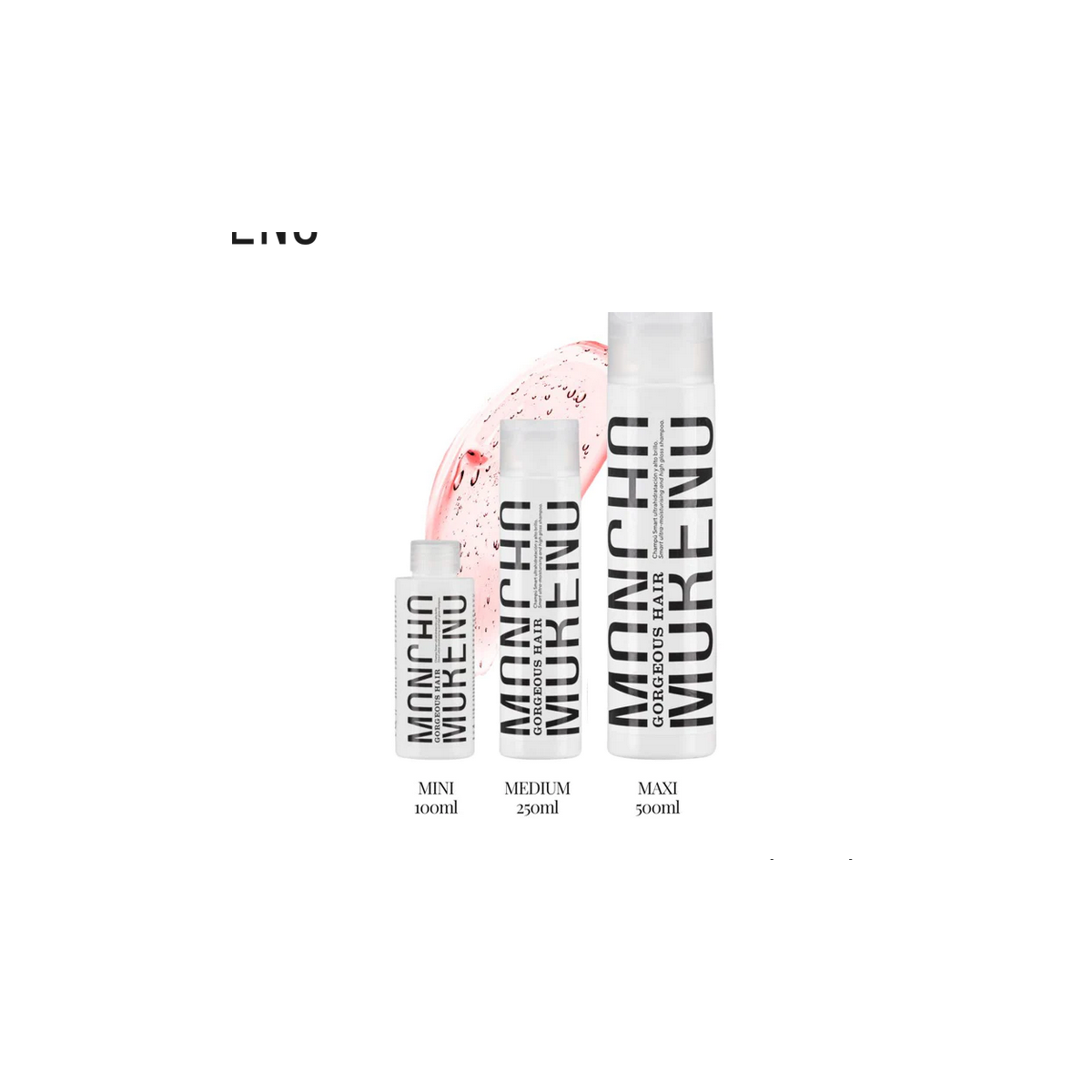 CHAMPÚ GORGEOUS HAIR 500ML MONCHO MORENO