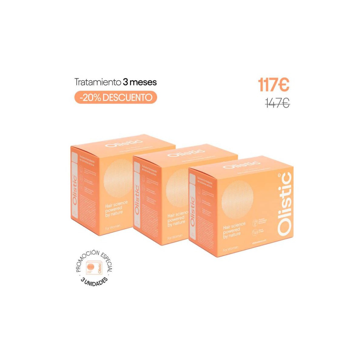OLISTIC FOR WOMEN  28 FRASCOS 25 ML