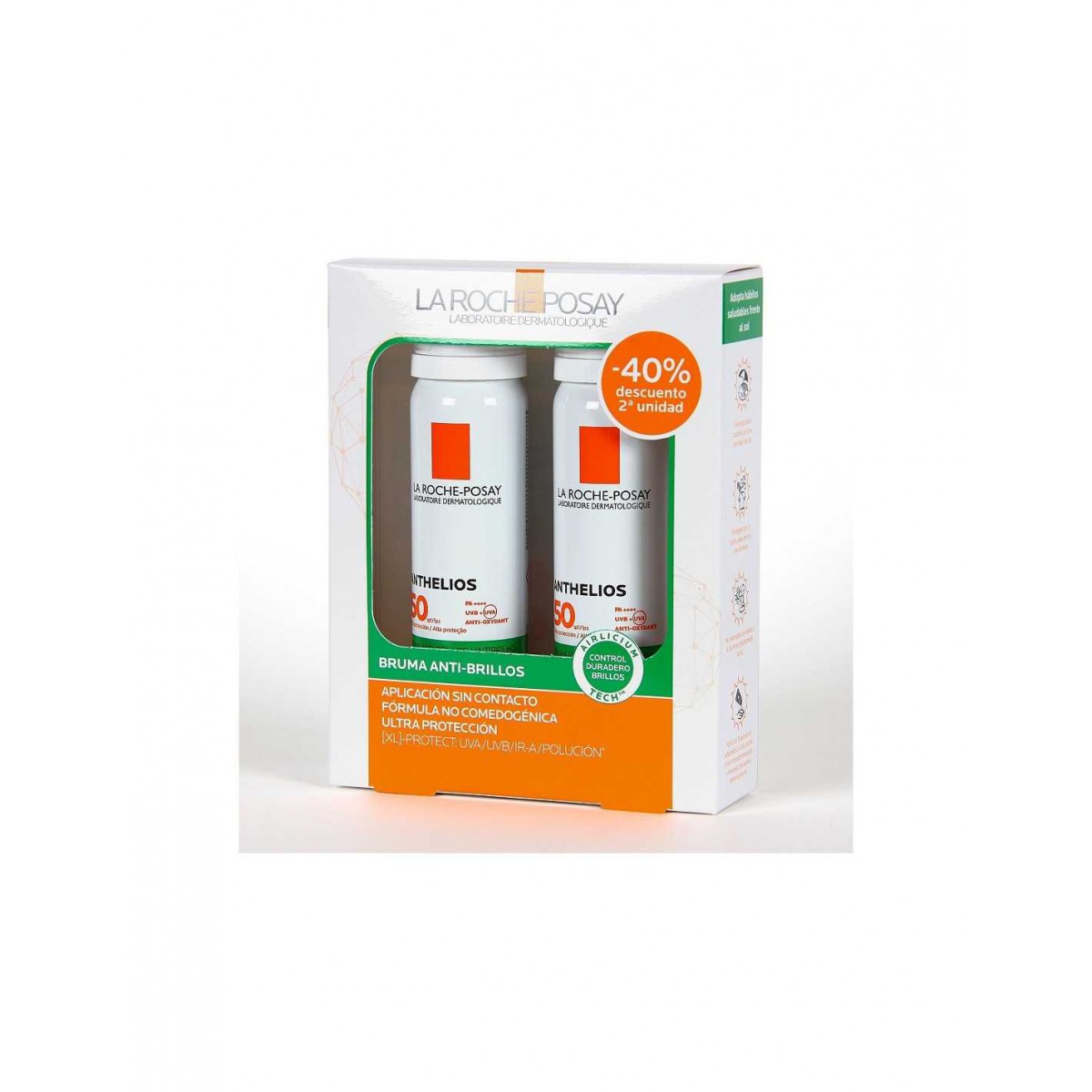 ANTHELIOS BRUMA ANTI-BRILLOS SPF50 DUPLO