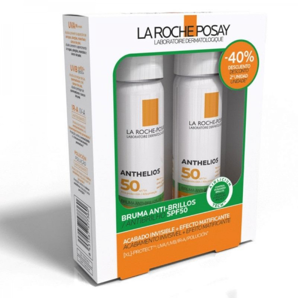 ANTHELIOS BRUMA ANTI-BRILLOS SPF50 DUPLO