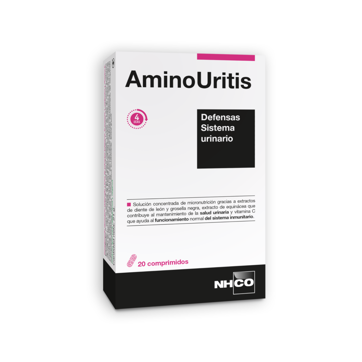 AMINOURITIS  20 COMPRIMIDOS