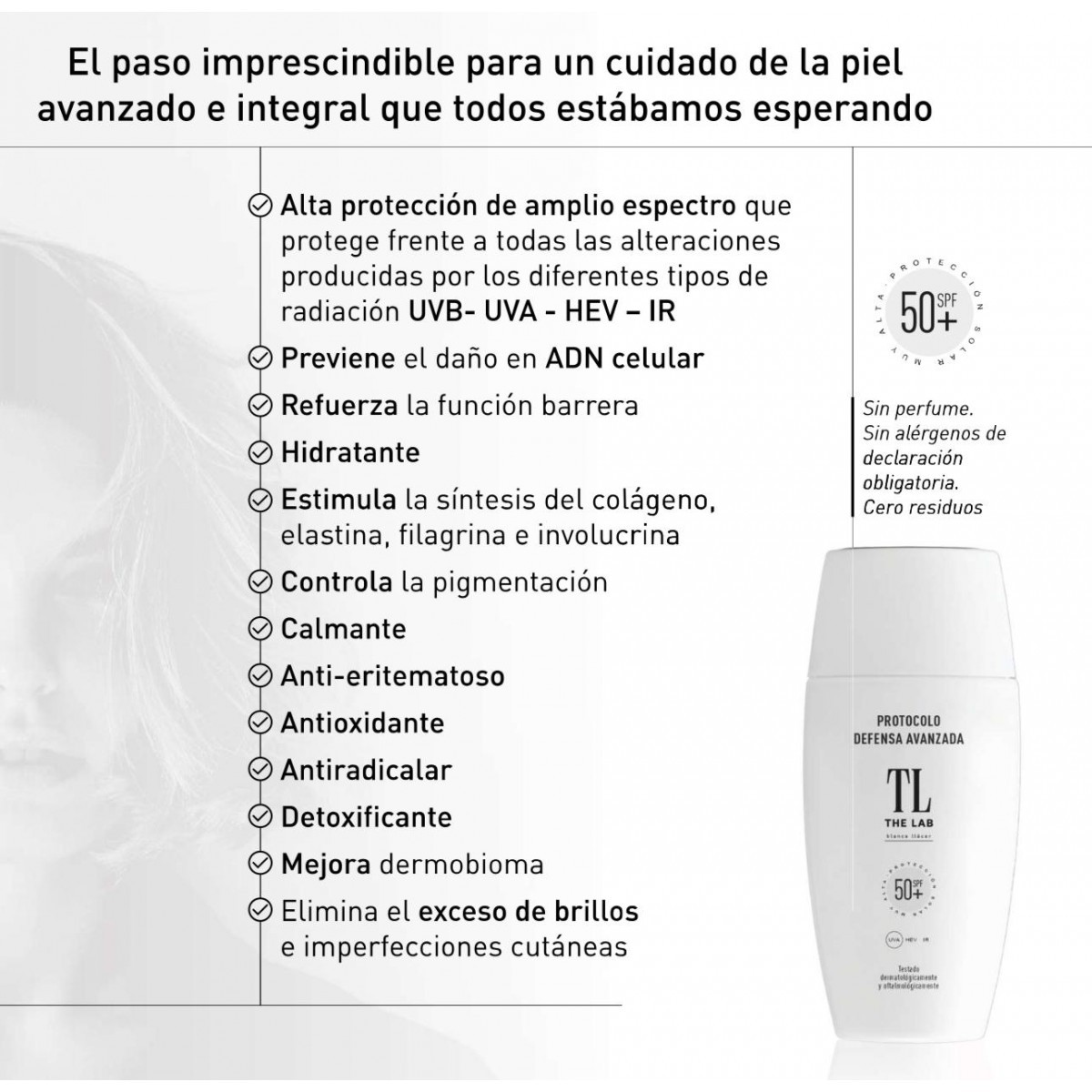 THE LAB PROTOCOLO DEFENSA AVANZADA SPF 50+  50 ML