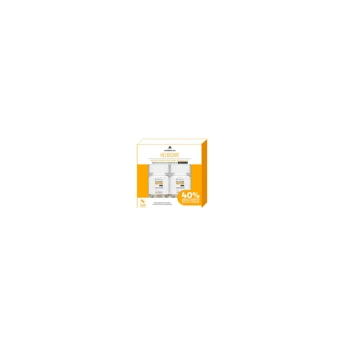 Heliocare 360o D Plus 30 cápsulas