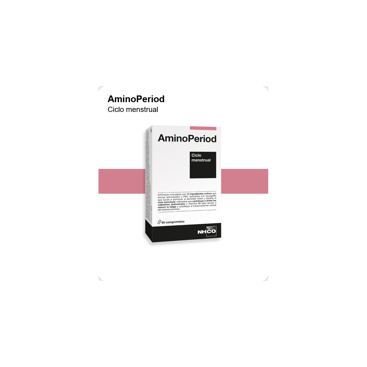 NHCO AMINOPERIOD 45 COMPRIMIDOS