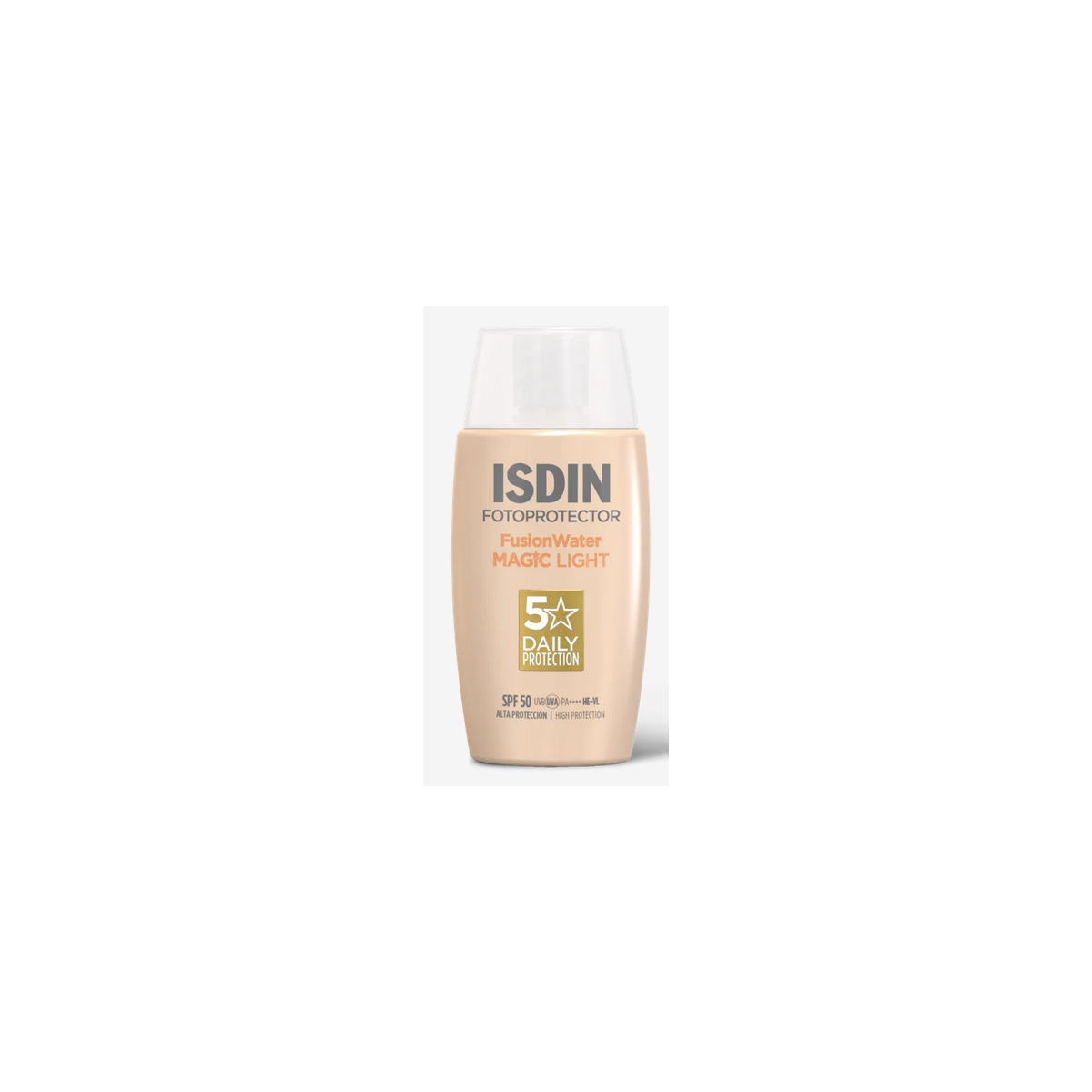 ISDIN Fusion Water MAGIC Light SPF 50