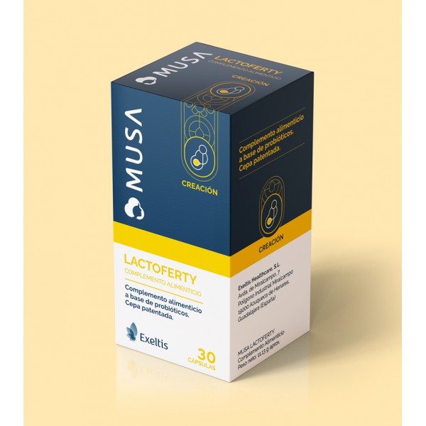 MUSA LACTOFERTY  30 CAPSULAS