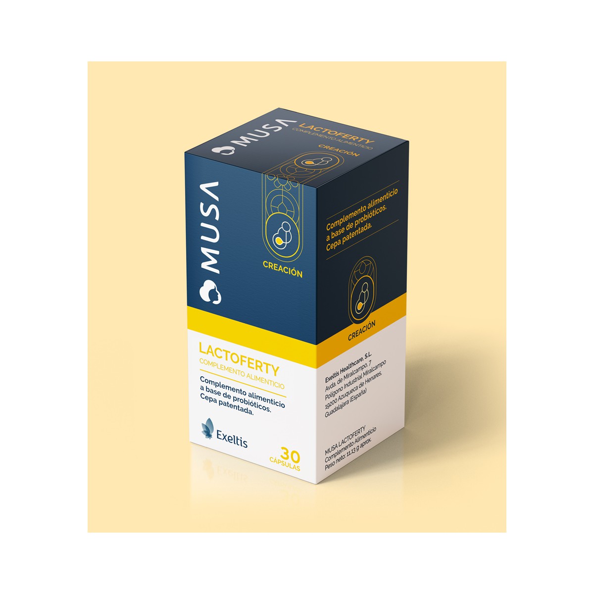 MUSA LACTOFERTY  30 CAPSULAS