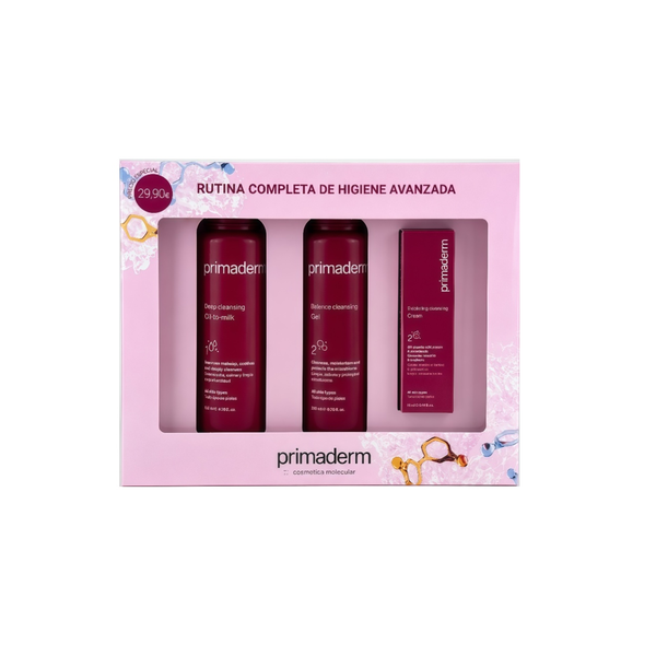 PRIMADERM PACK DOBLE LIMPIEZA OIL TO MILK + GEL