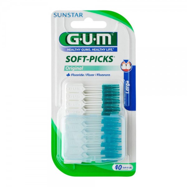 gum soft picks large 40 un