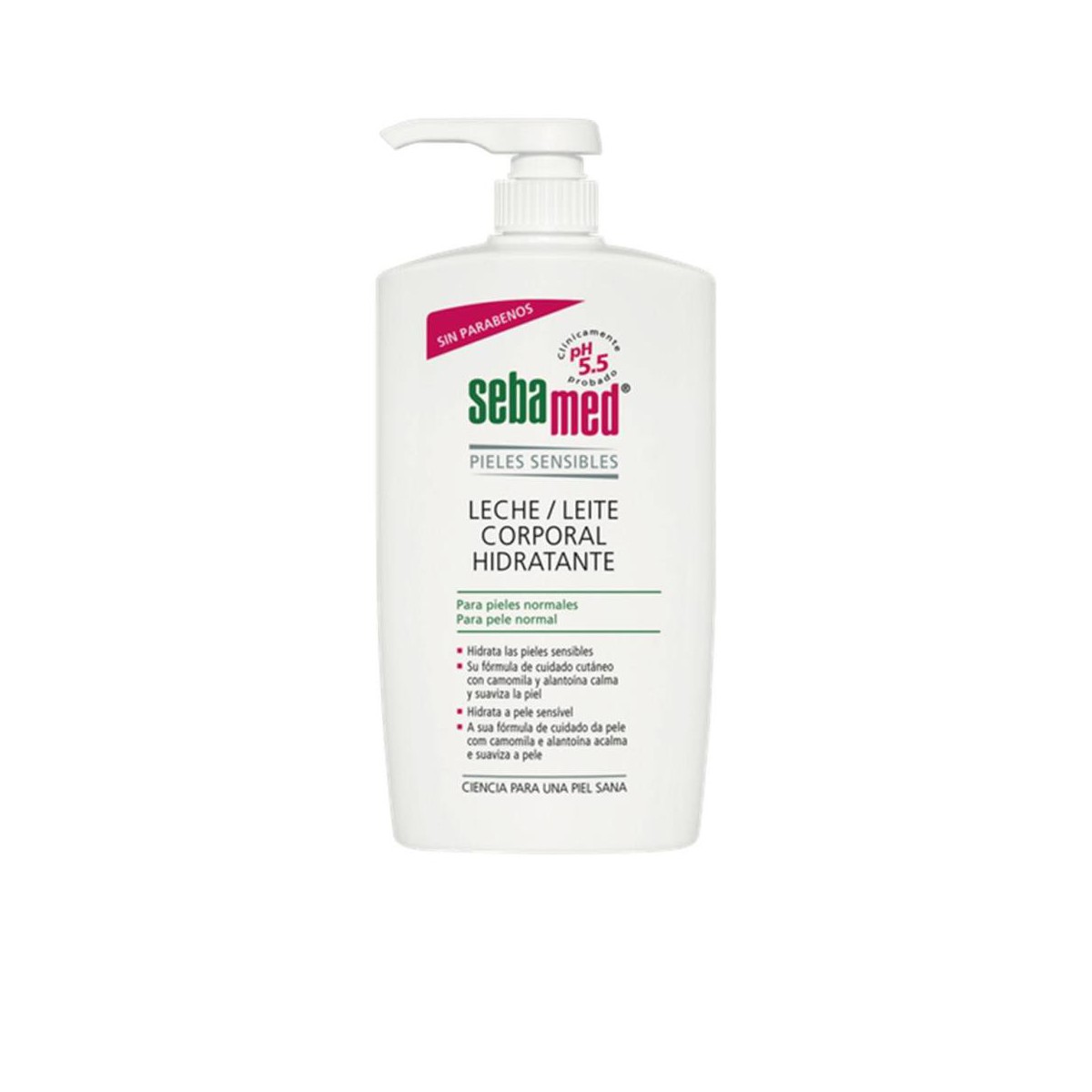 sebamed leche corporal 750 ml