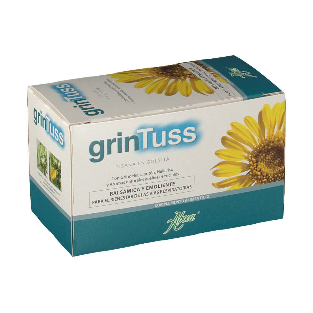 grintuss tisana 20 filtros aboca