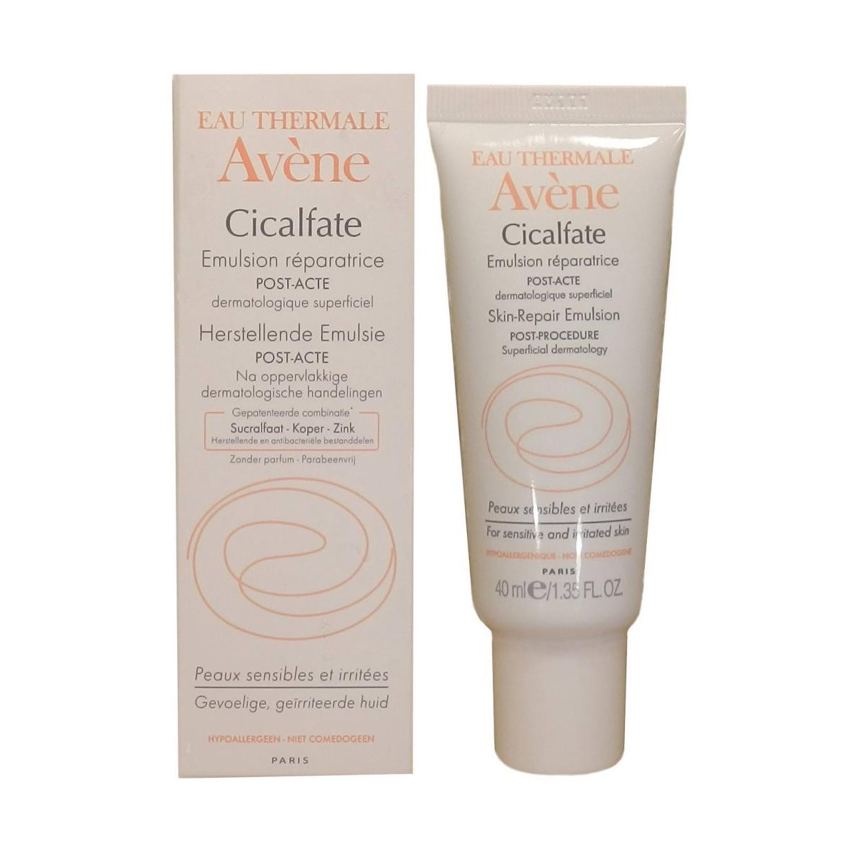 avene cicalfate post acto emulsion reparadora 40ml