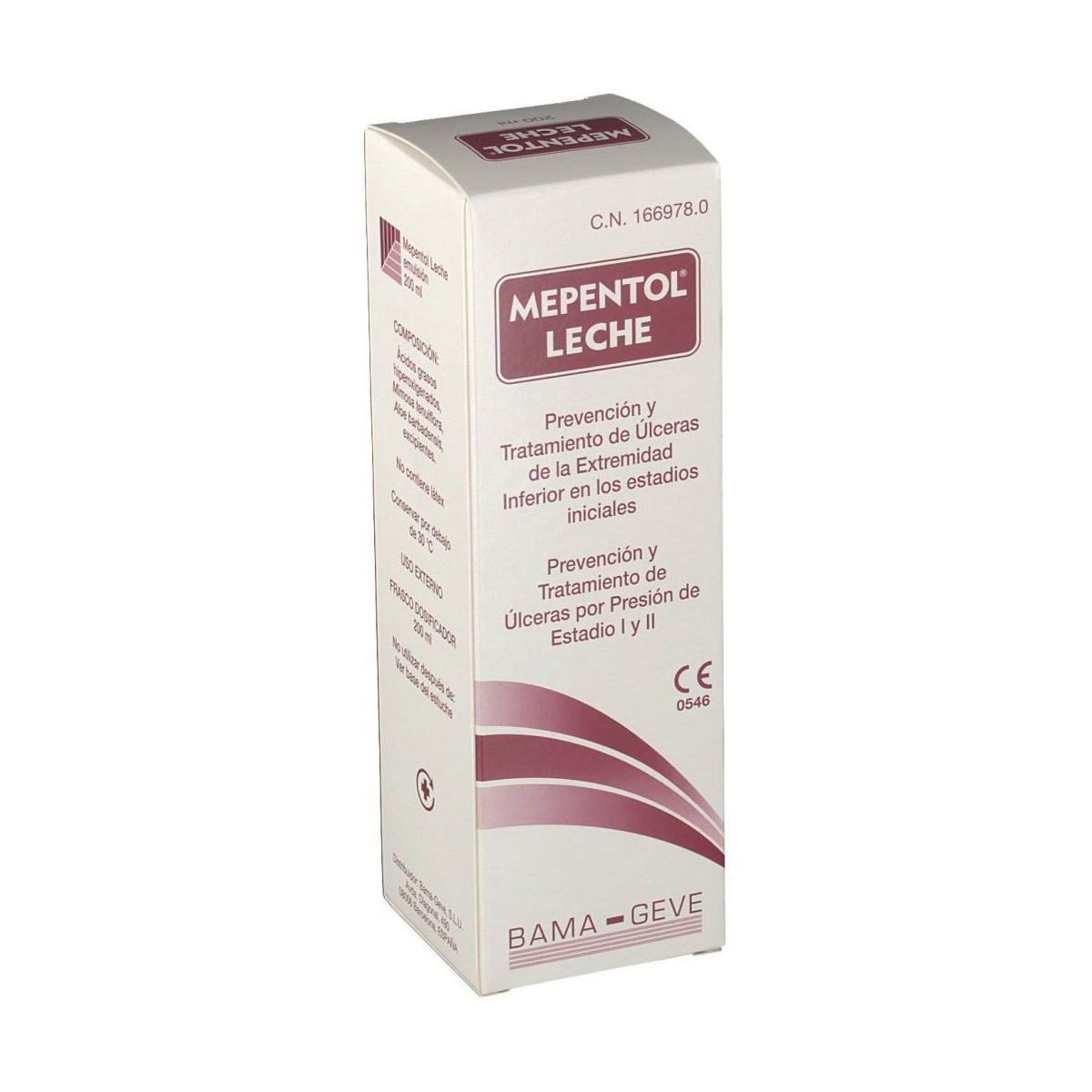 mepentol leche 200 ml