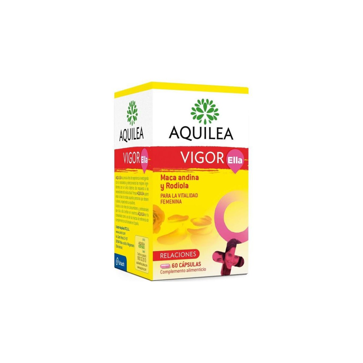 aquilea vigor ella 60 capsulas