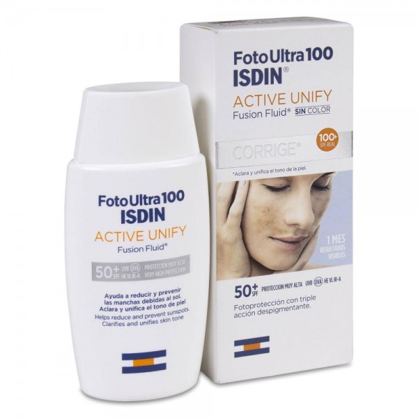 isdin fotoultra 100 active unify fusion fluid 50 ml