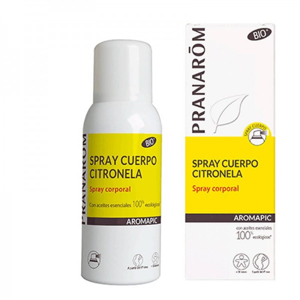 pranarom aromapic spray cuerpo citronela 75 ml